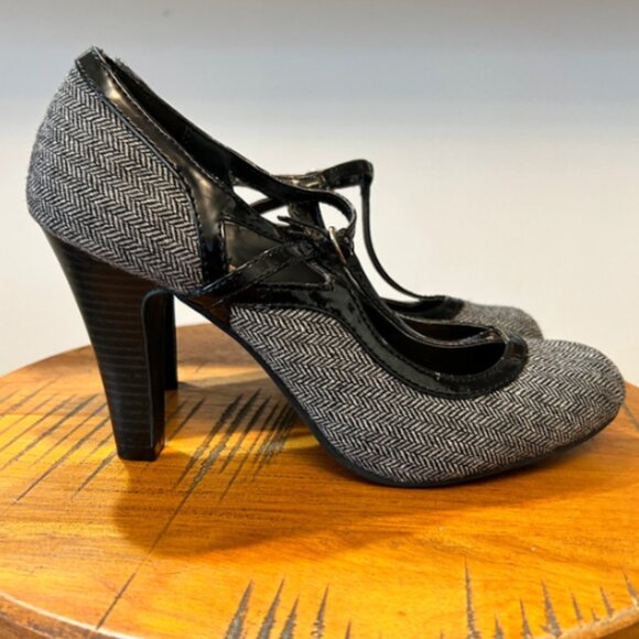 Dexflex comfort Shoes - Black/grey heels